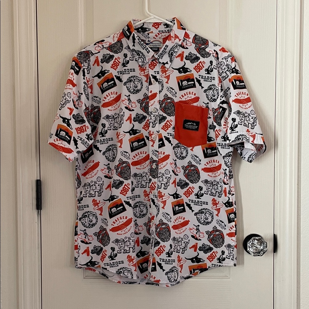 Traeger Button Down - Large - Limited Edition - image 1